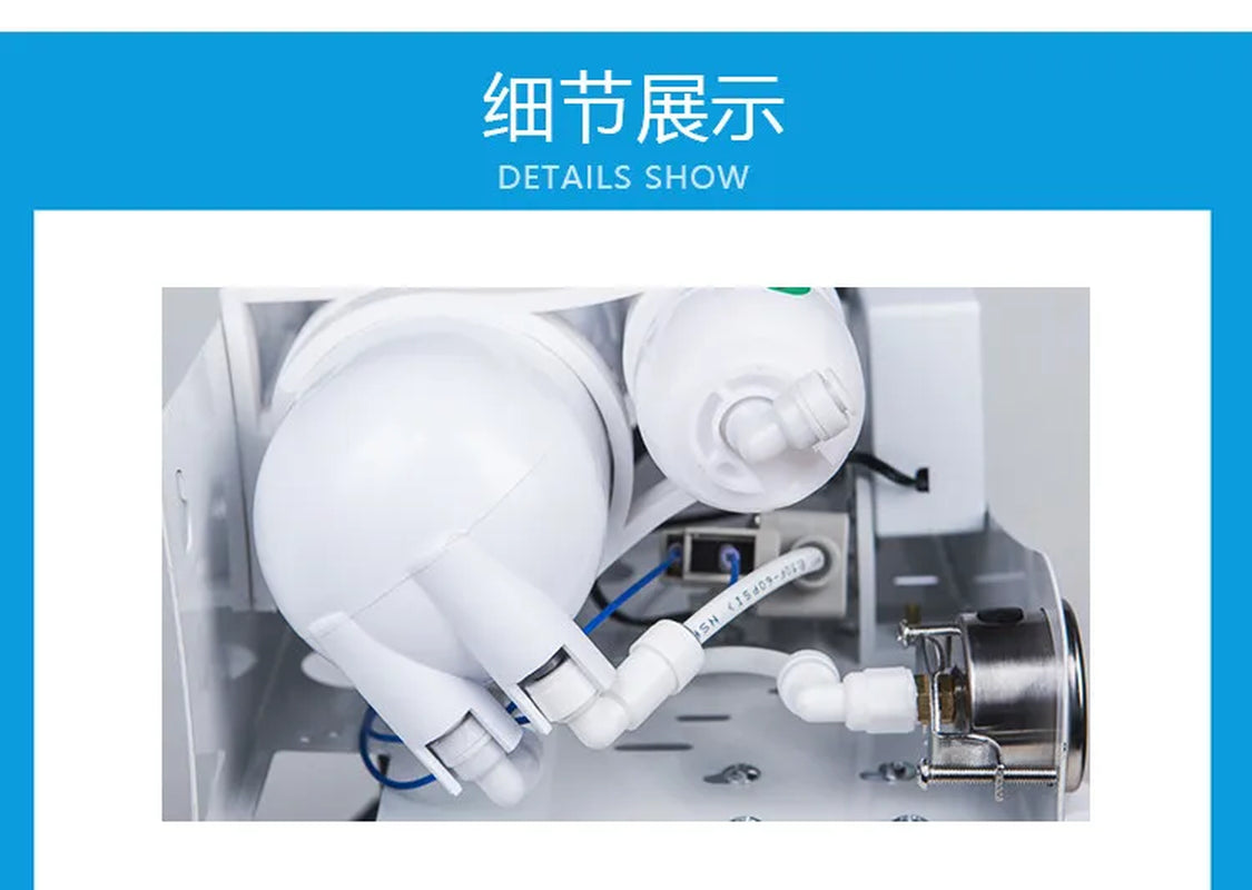 400/600Gpd Water Purifier Reverse Osmosis System Pure Water Machine Reverse Osmosis Water Filter Automatic Flush Aquarium System