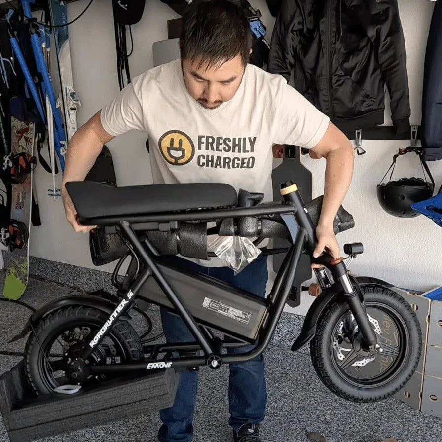 Roadrunner SE Ultra Light-Weight Seated Electric Scooter Bike