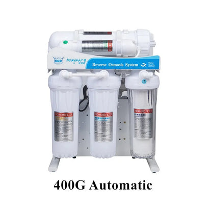 400/600Gpd Water Purifier Reverse Osmosis System Pure Water Machine Reverse Osmosis Water Filter Automatic Flush Aquarium System