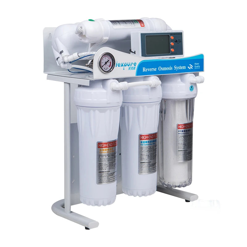400/600Gpd Water Purifier Reverse Osmosis System Pure Water Machine Reverse Osmosis Water Filter Automatic Flush Aquarium System